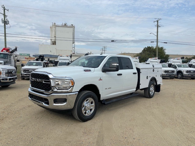 2024 Ram 3500HD Crew Cab 4x4 Diesel Milron 8 Series Aluminum Service Body