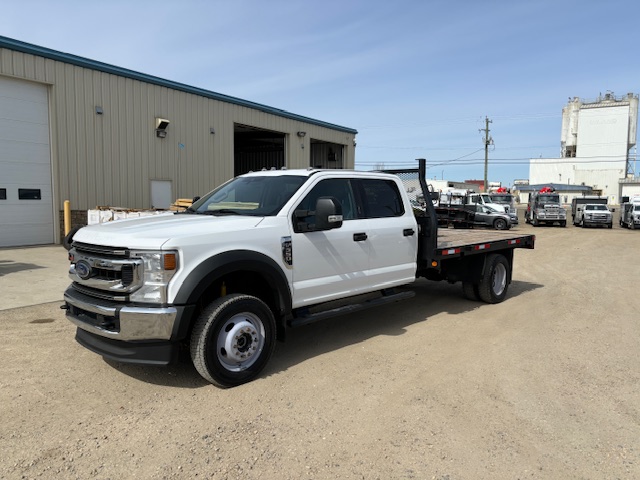 2021 Ford F 550 Crew Cab XLT 4x4 11.5 ft Flat Deck