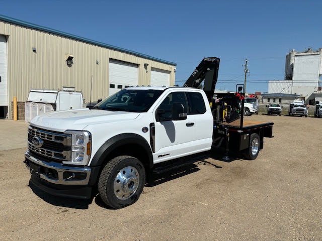 2024 Ford F 550 Super Cab XLT 4x4 Fassi F65 Picker 8.5 ft Deck