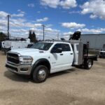 2024 Ram 5500 Crew Cab SLT 4x4 Disel Picker Truck with service deck