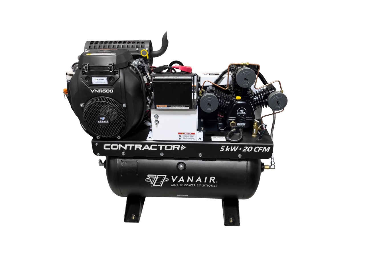 Vanair Contractor Air Compressor / Generator