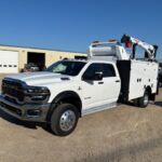 2025 Ram 5500 Crew Cab Big Horn 4x4 Service Truck with Crane