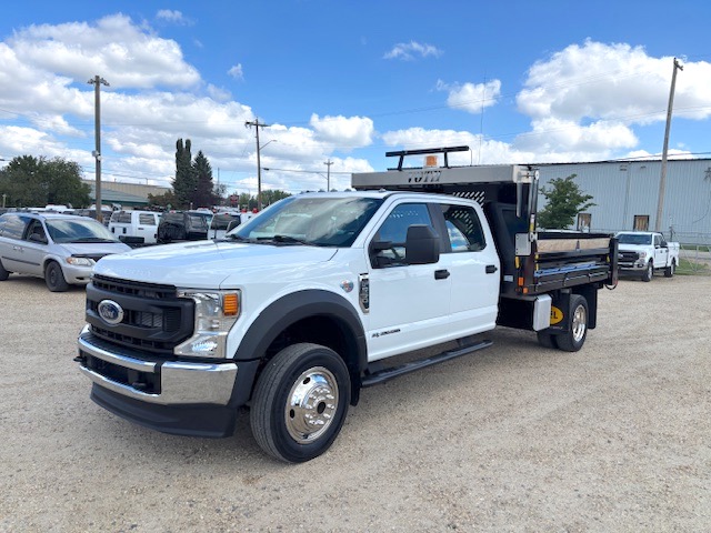 2022 Ford F550 Crew Diesel 4x4 Dump Truck