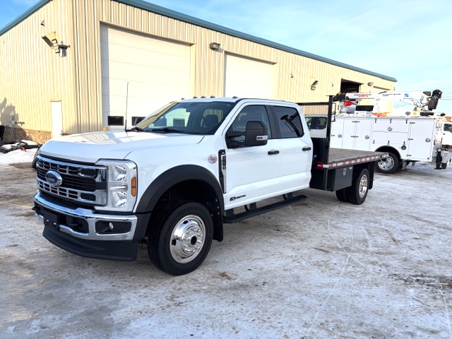2024 Ford F550 4x4 Deck Truck Crew Cab Diesel