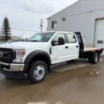 2022 Ford F550 4x4 flat deck diesel